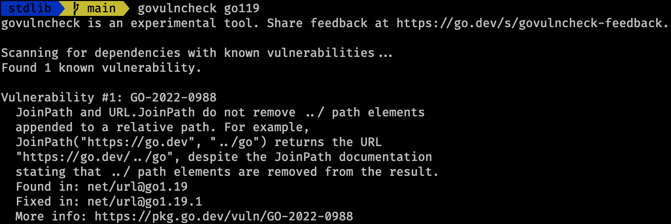 Vulnerability Management Standard Library