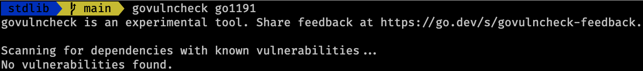 Vulnerability Management Standard Library